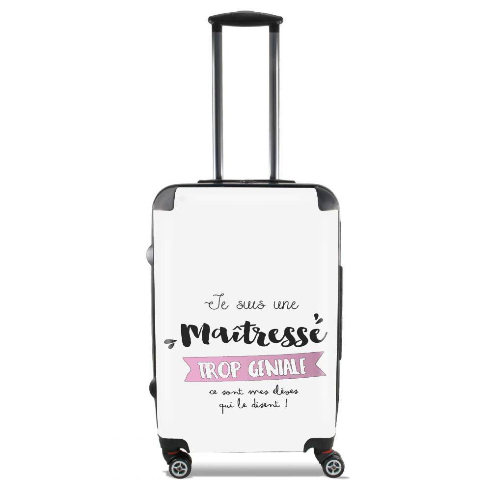  Je suis une maitresse trop geniale Ce sont mes eleves qui le disent for Lightweight Hand Luggage Bag - Cabin Baggage
