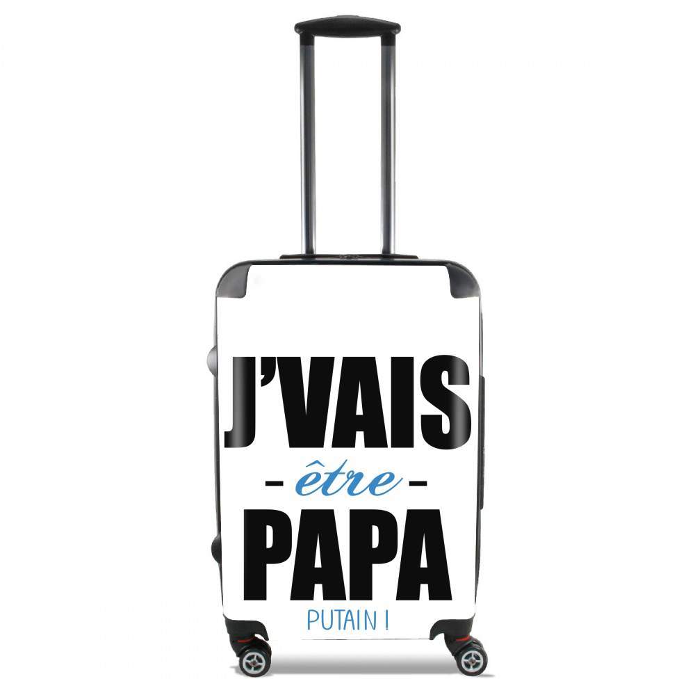  Je vais etre papa putain for Lightweight Hand Luggage Bag - Cabin Baggage