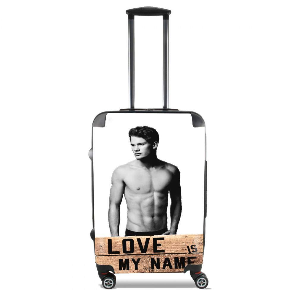  Jeremy Irvine Love is my name for Lightweight Hand Luggage Bag - Cabin Baggage