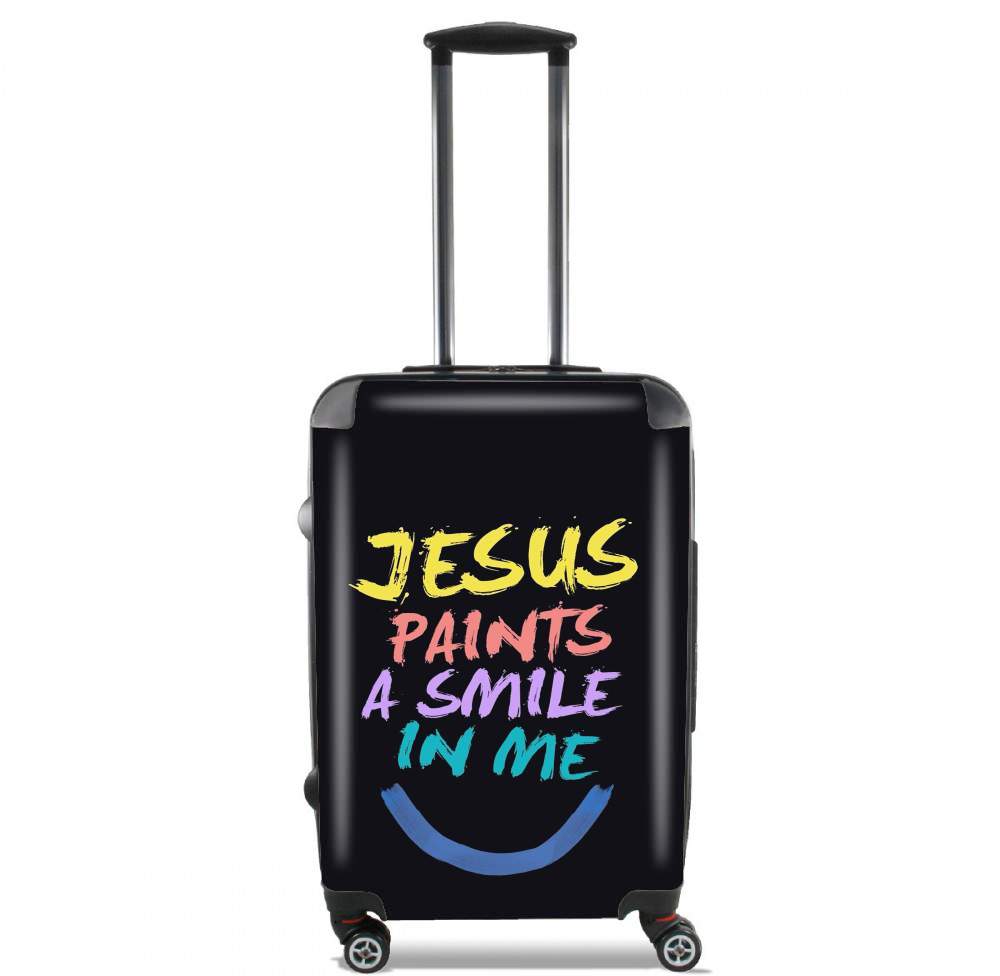  Jesus paints a smile in me Bible for Lightweight Hand Luggage Bag - Cabin Baggage