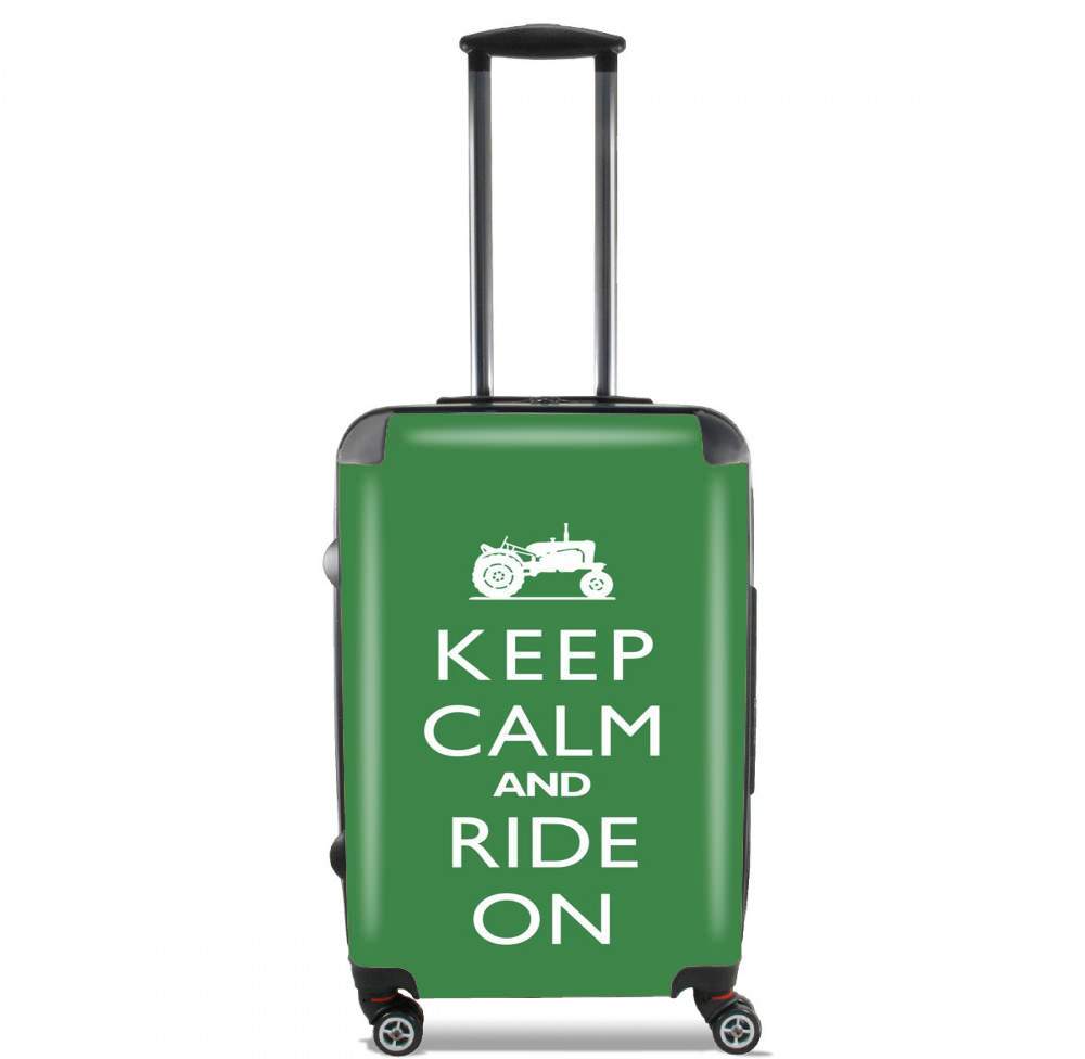  Keep Calm And ride on Tractor for Lightweight Hand Luggage Bag - Cabin Baggage