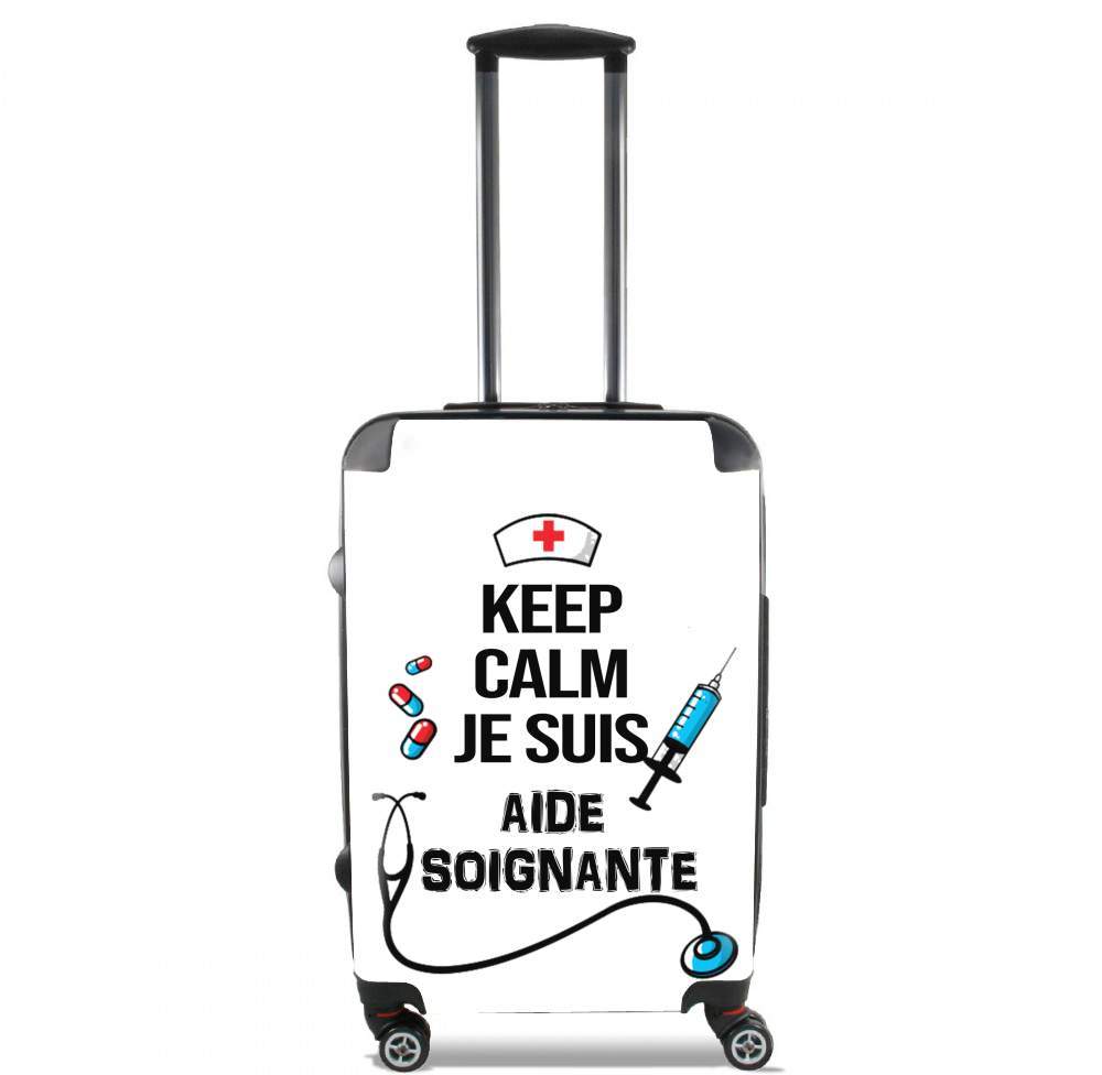  Keep calm je suis aide soignante for Lightweight Hand Luggage Bag - Cabin Baggage