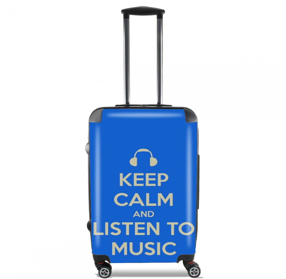  Keep Calm And Listen to Music for Lightweight Hand Luggage Bag - Cabin Baggage