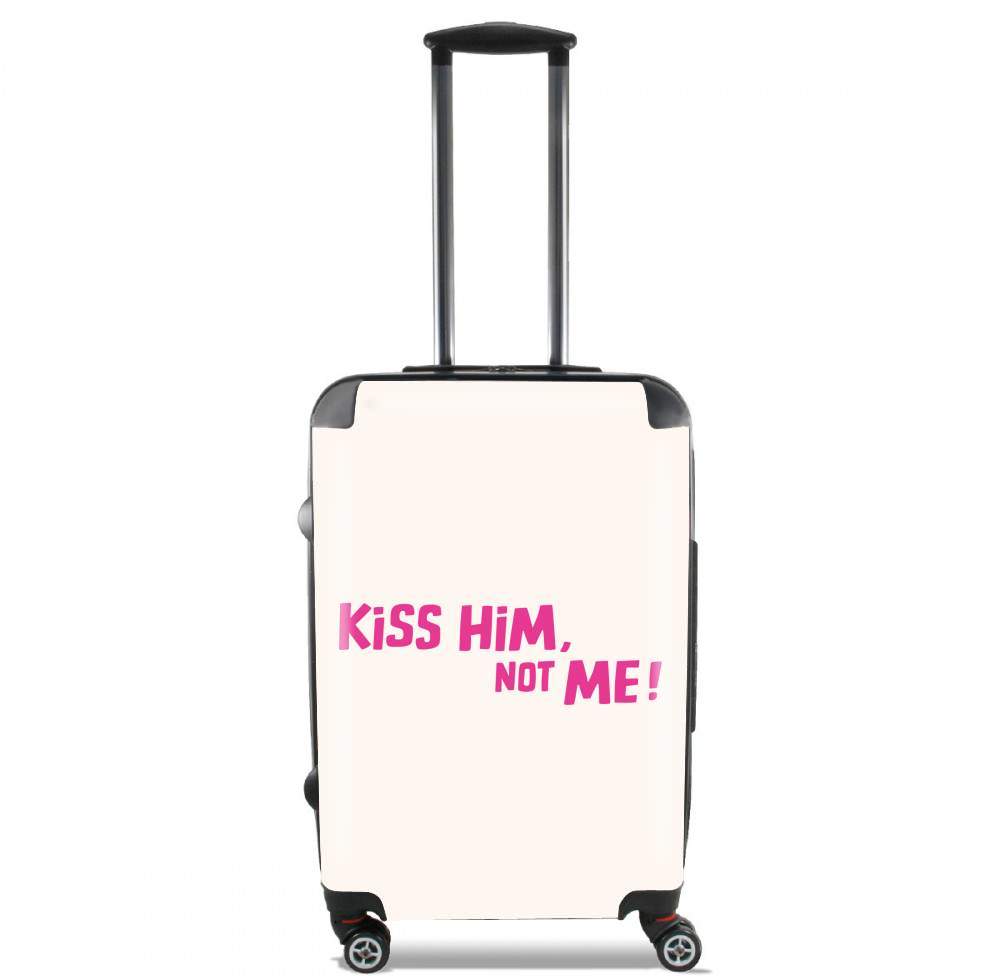  Kiss him Not me for Lightweight Hand Luggage Bag - Cabin Baggage