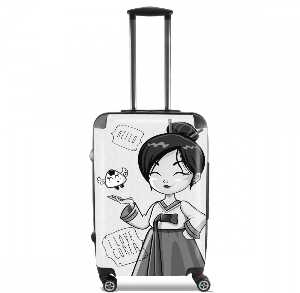  Korean girl for Lightweight Hand Luggage Bag - Cabin Baggage