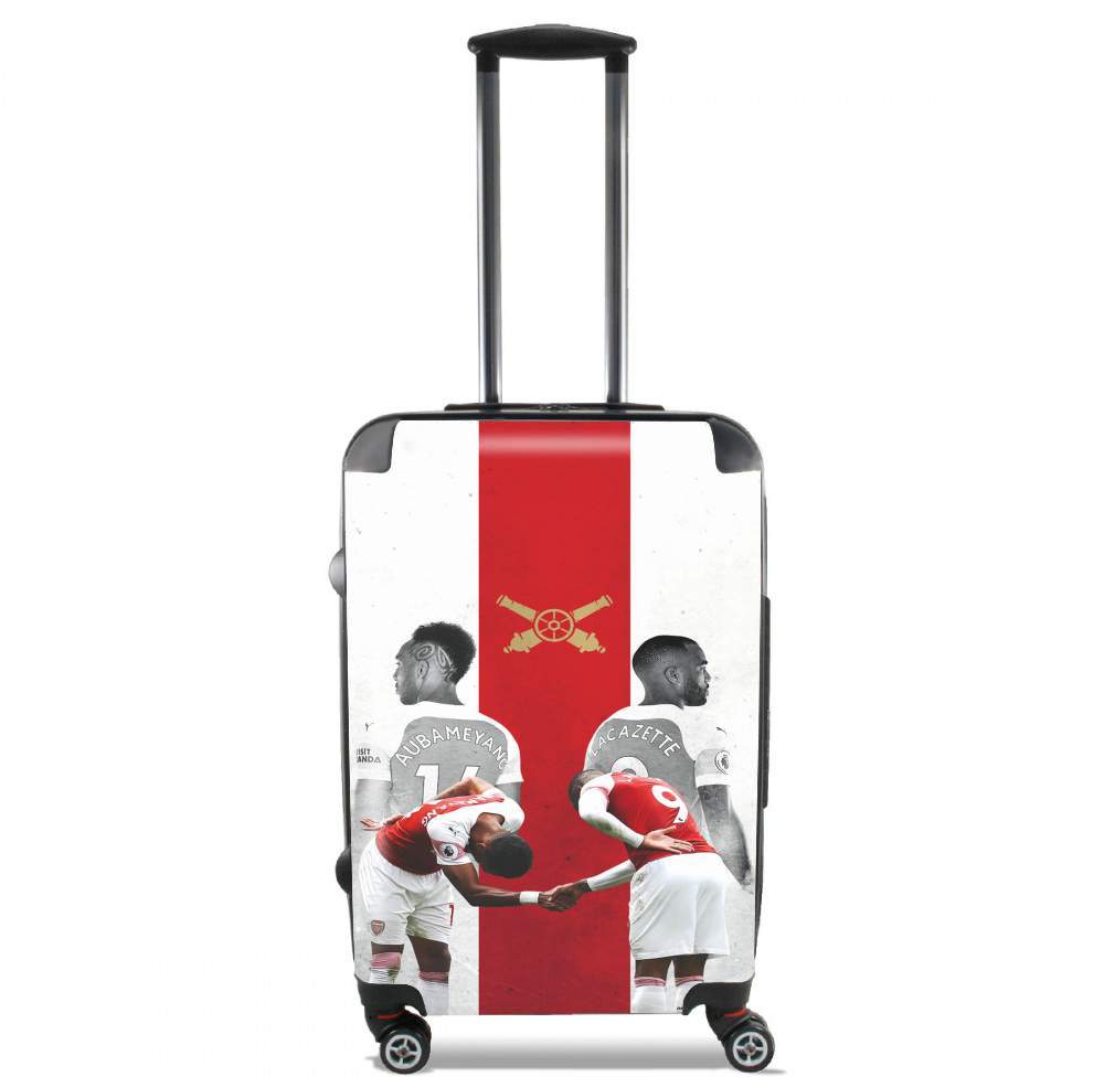  Lacazette x Aubameyang Celebration Art for Lightweight Hand Luggage Bag - Cabin Baggage