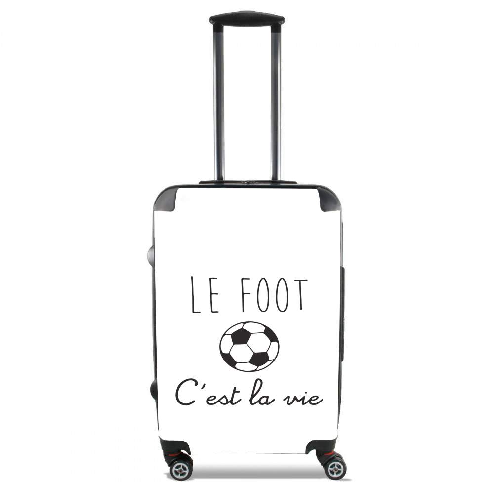 Le foot cest la vie for Lightweight Hand Luggage Bag - Cabin Baggage