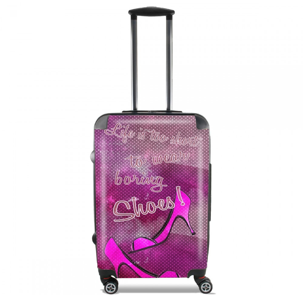  Life is too short to wear boring shoes for Lightweight Hand Luggage Bag - Cabin Baggage