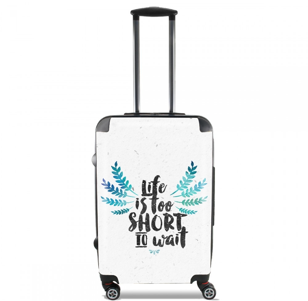  Life's too short to wait for Lightweight Hand Luggage Bag - Cabin Baggage