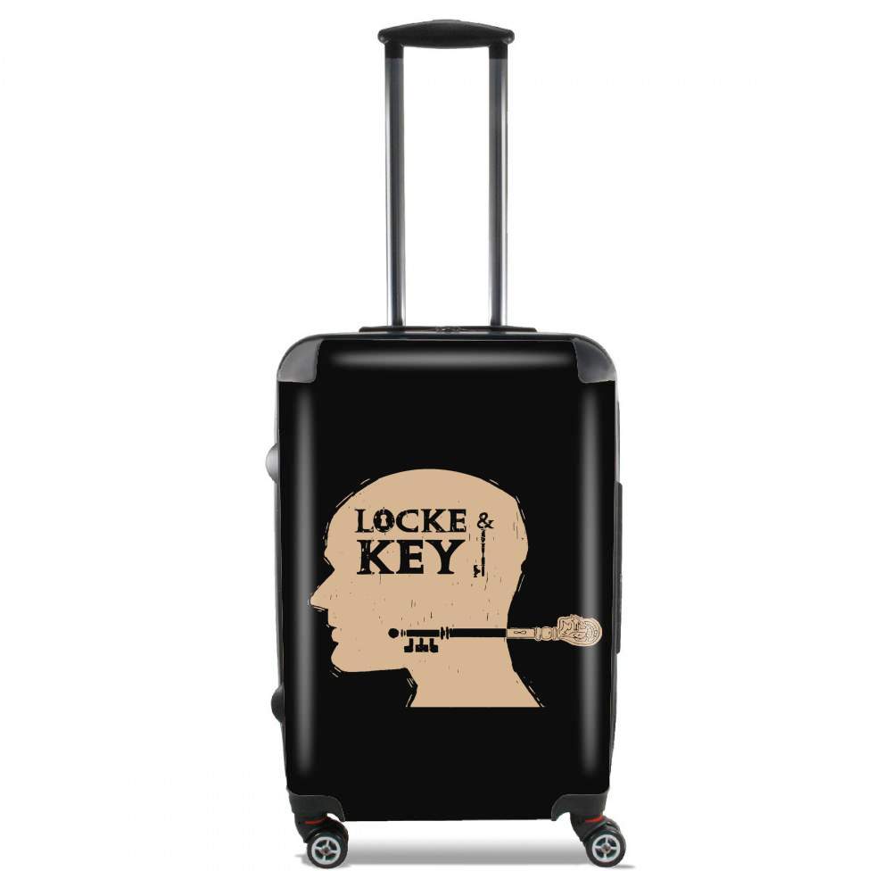  Locke Key Head Art for Lightweight Hand Luggage Bag - Cabin Baggage