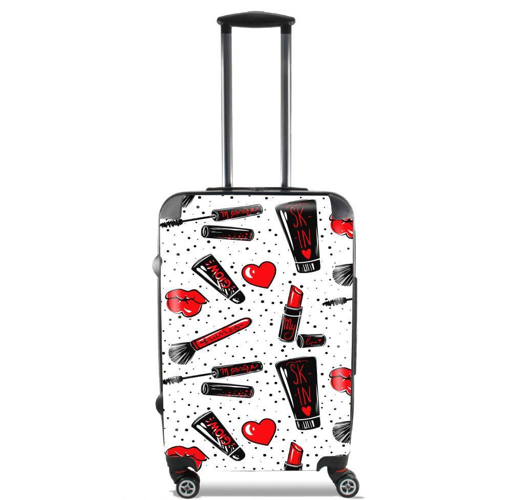  Makeup seamless pattern for Lightweight Hand Luggage Bag - Cabin Baggage