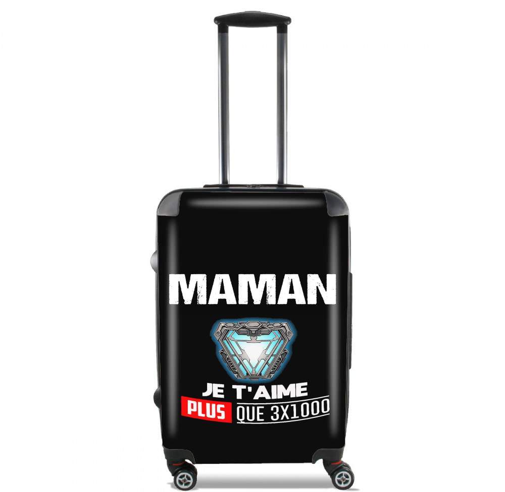  Maman je taime plus que 3x1000 for Lightweight Hand Luggage Bag - Cabin Baggage