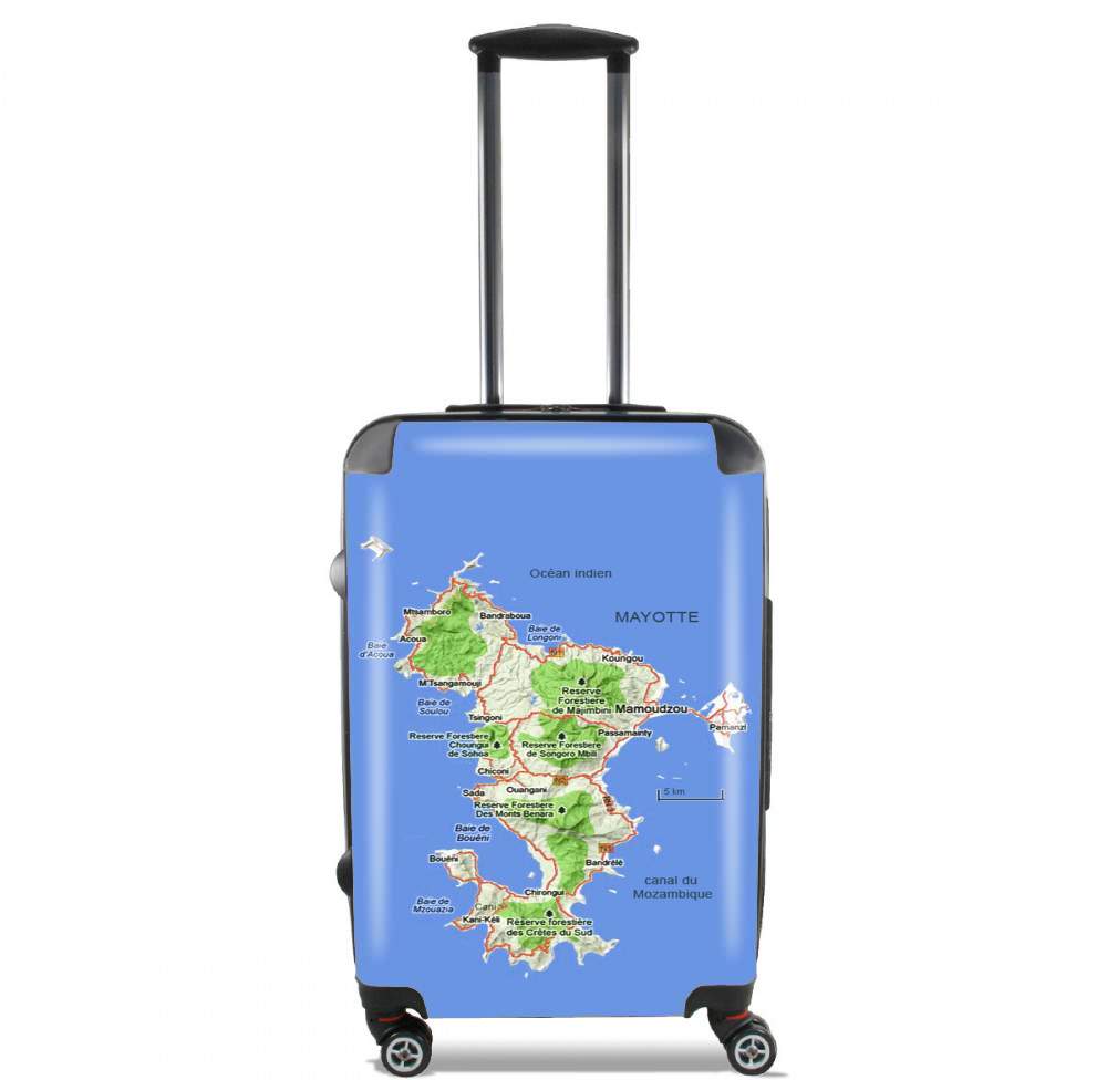 Mayotte Carte 976 for Lightweight Hand Luggage Bag - Cabin Baggage