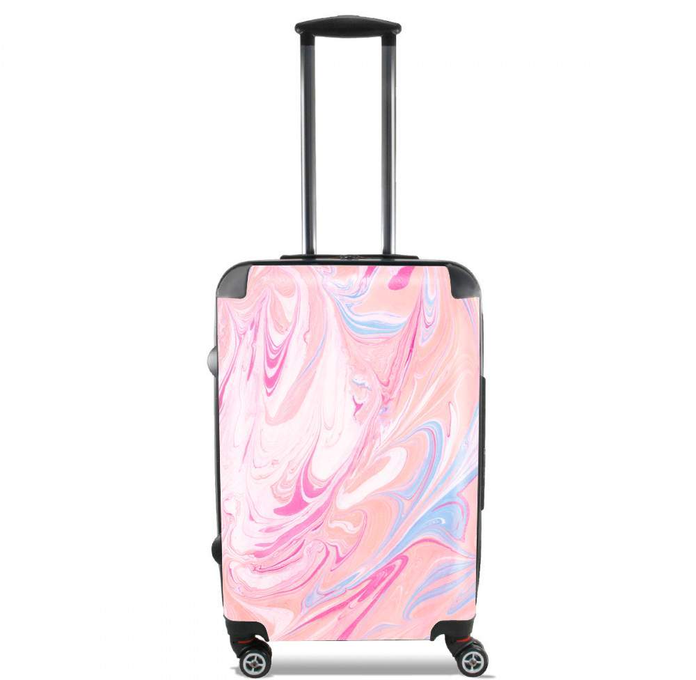  Minimal Marble Pink for Lightweight Hand Luggage Bag - Cabin Baggage