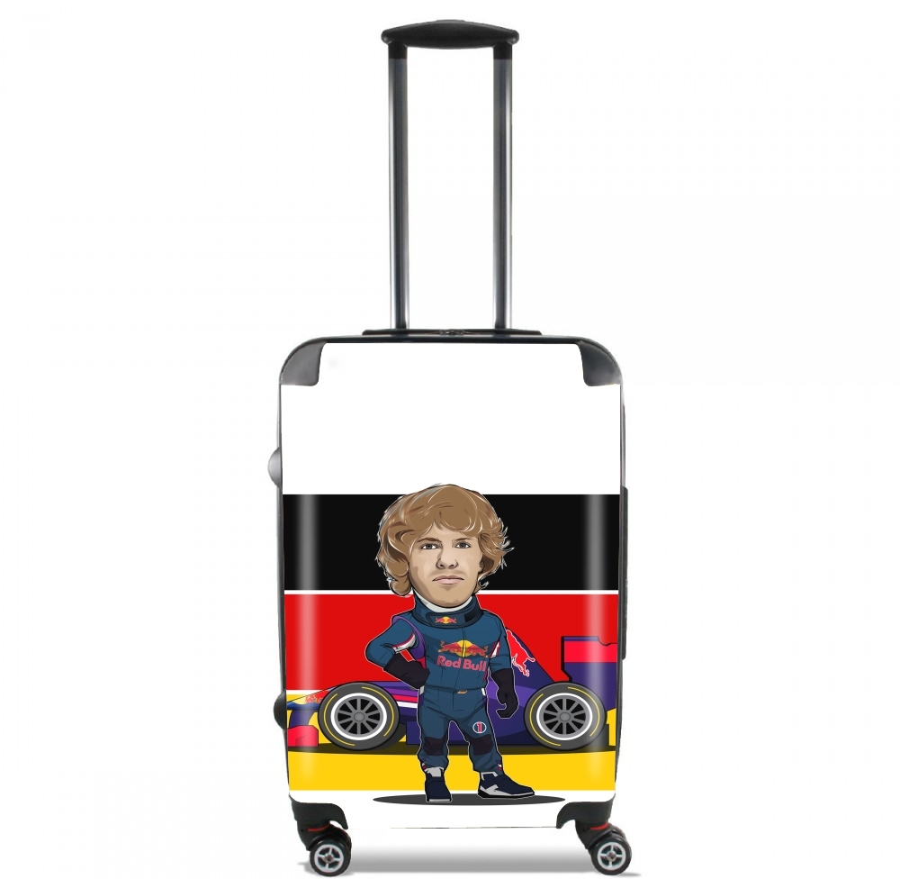  MiniRacers: Sebastian Vettel - Red Bull Racing Team for Lightweight Hand Luggage Bag - Cabin Baggage