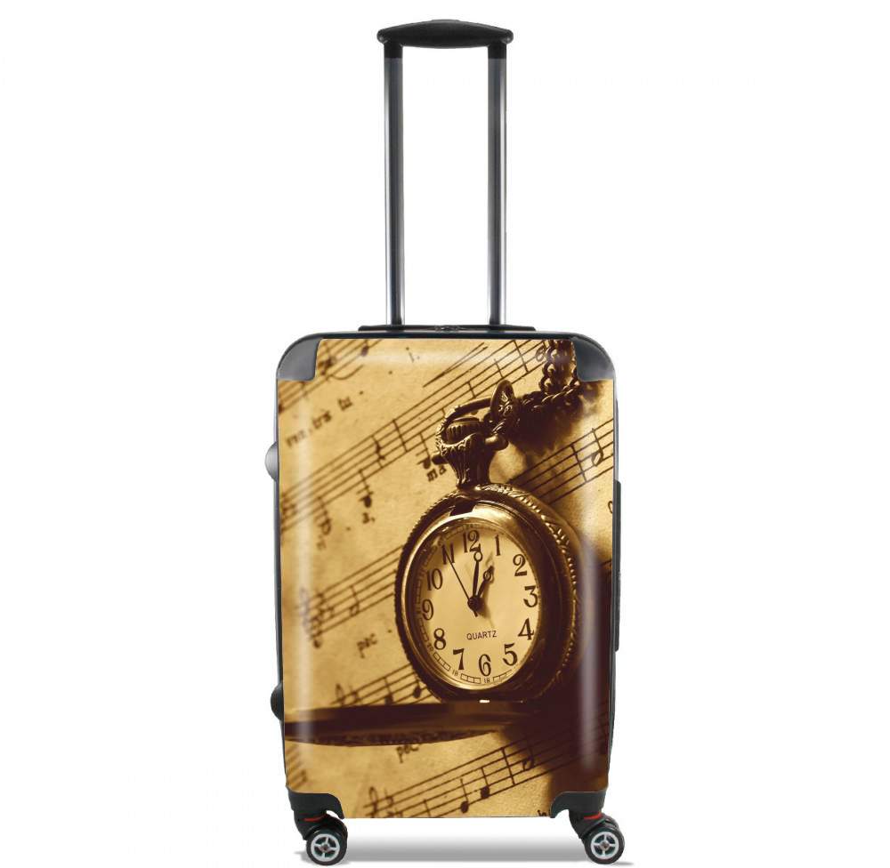  Montre a gousset ancienne sur partition de musique for Lightweight Hand Luggage Bag - Cabin Baggage