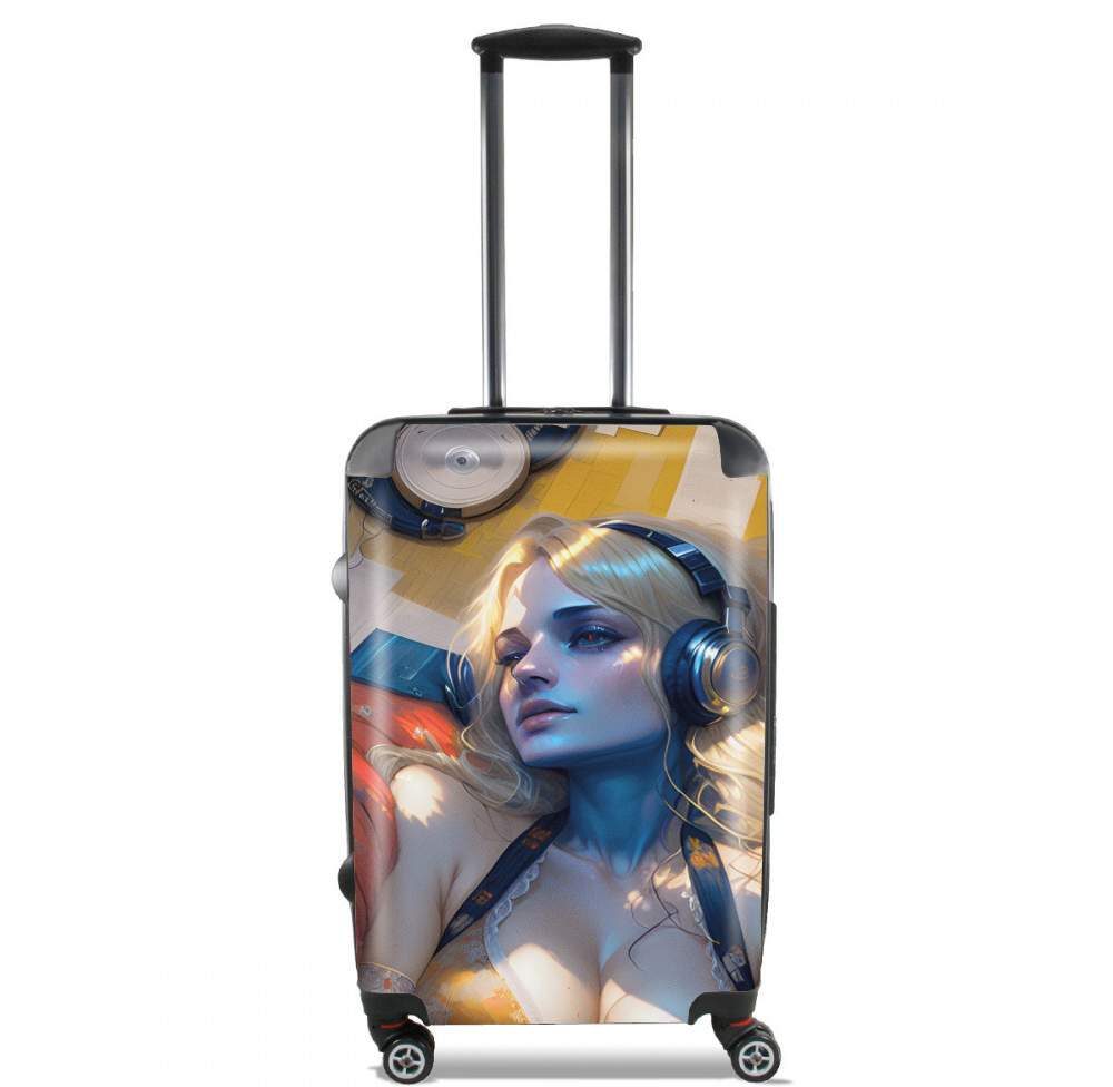  Music Sound Girl for Lightweight Hand Luggage Bag - Cabin Baggage