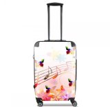  Musical Notes Butterflies for Lightweight Hand Luggage Bag - Cabin Baggage