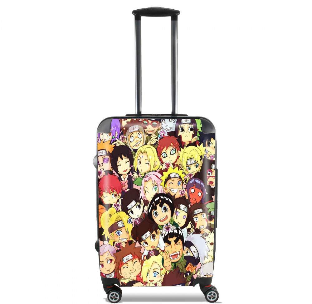  Naruto Chibi Group for Lightweight Hand Luggage Bag - Cabin Baggage