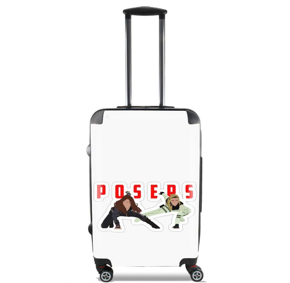  natasha and yelena posers for Lightweight Hand Luggage Bag - Cabin Baggage