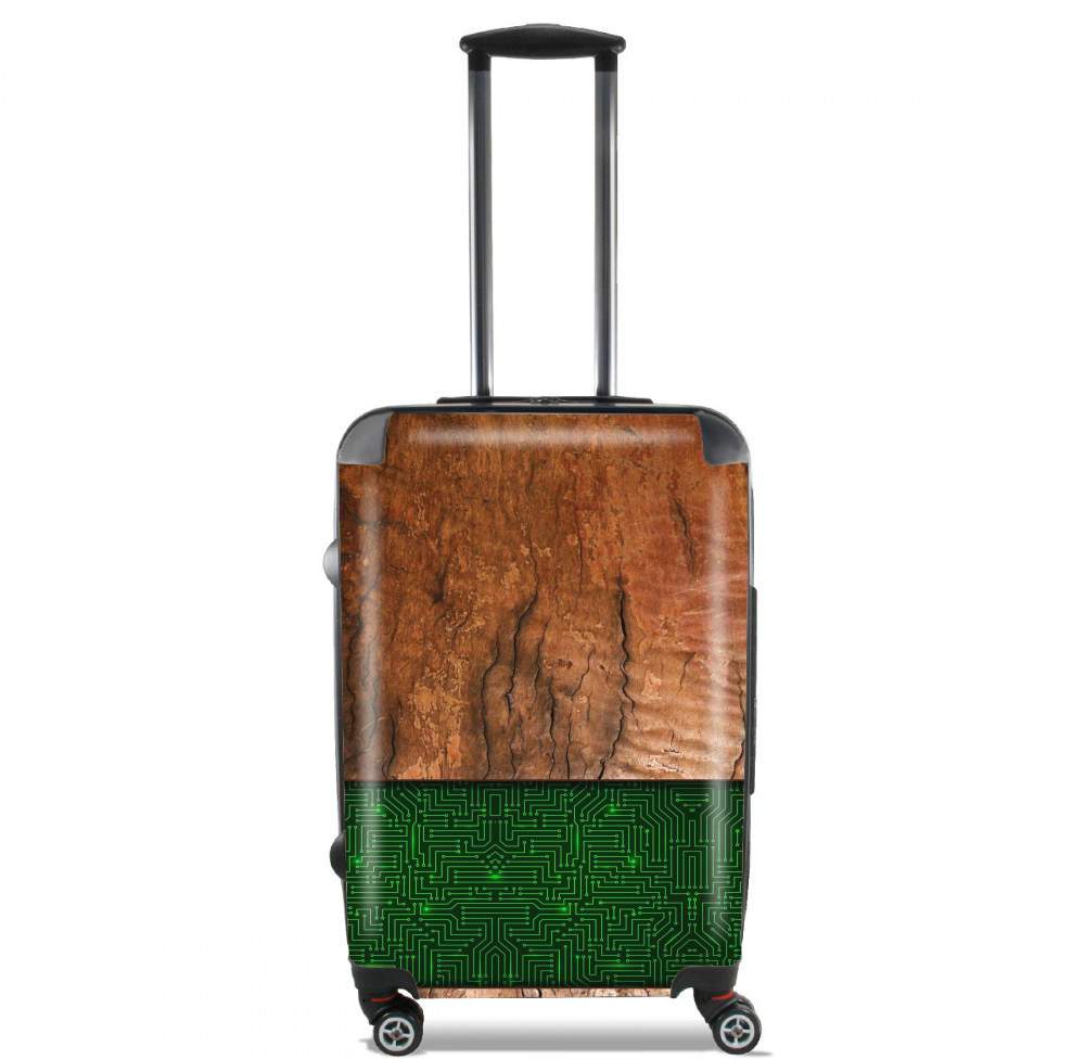  Natural Wooden Wood Oak for Lightweight Hand Luggage Bag - Cabin Baggage