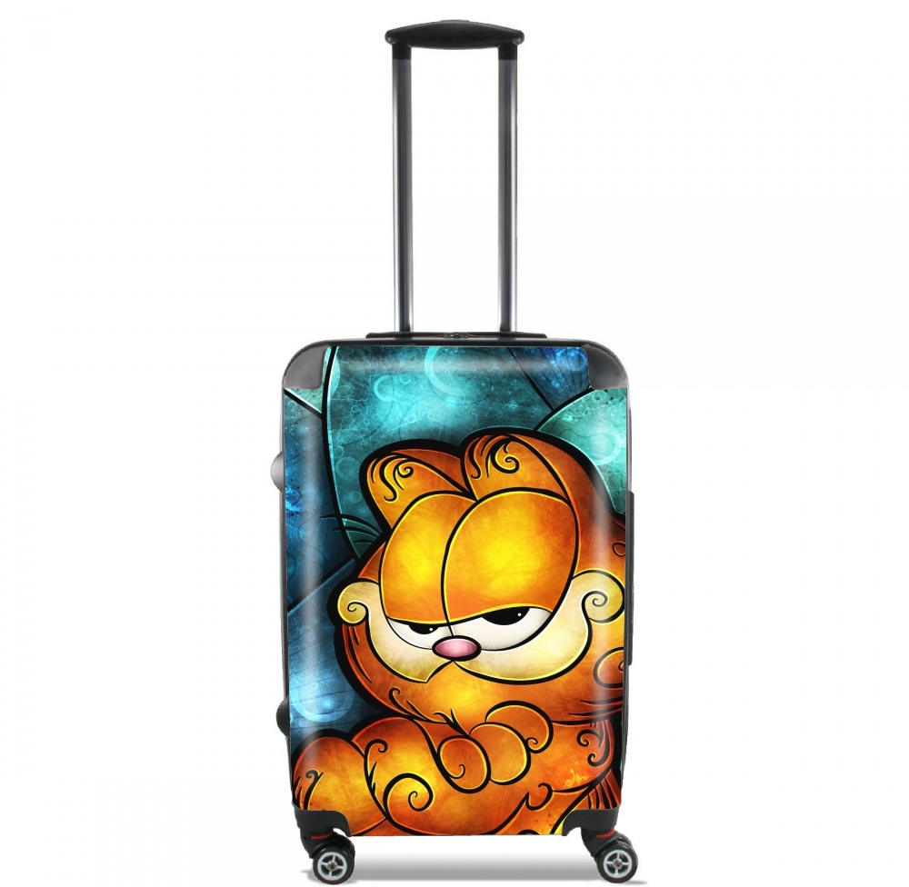  Never trust a smiling cat for Lightweight Hand Luggage Bag - Cabin Baggage