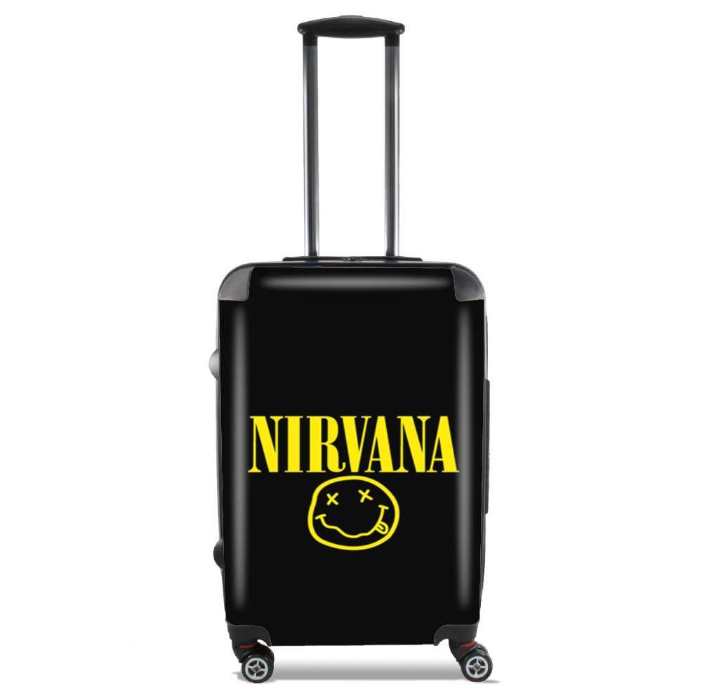  Nirvana Smiley for Lightweight Hand Luggage Bag - Cabin Baggage