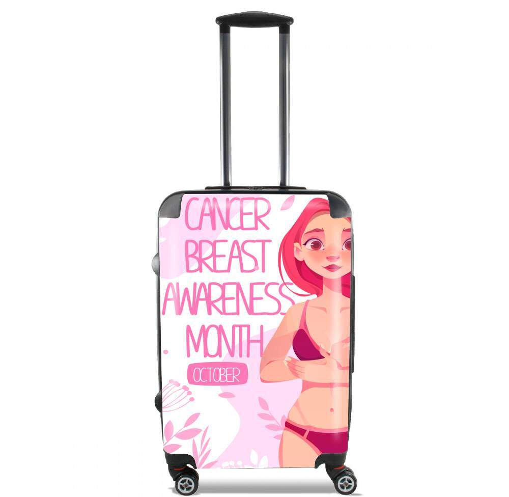  October breast cancer awareness month for Lightweight Hand Luggage Bag - Cabin Baggage