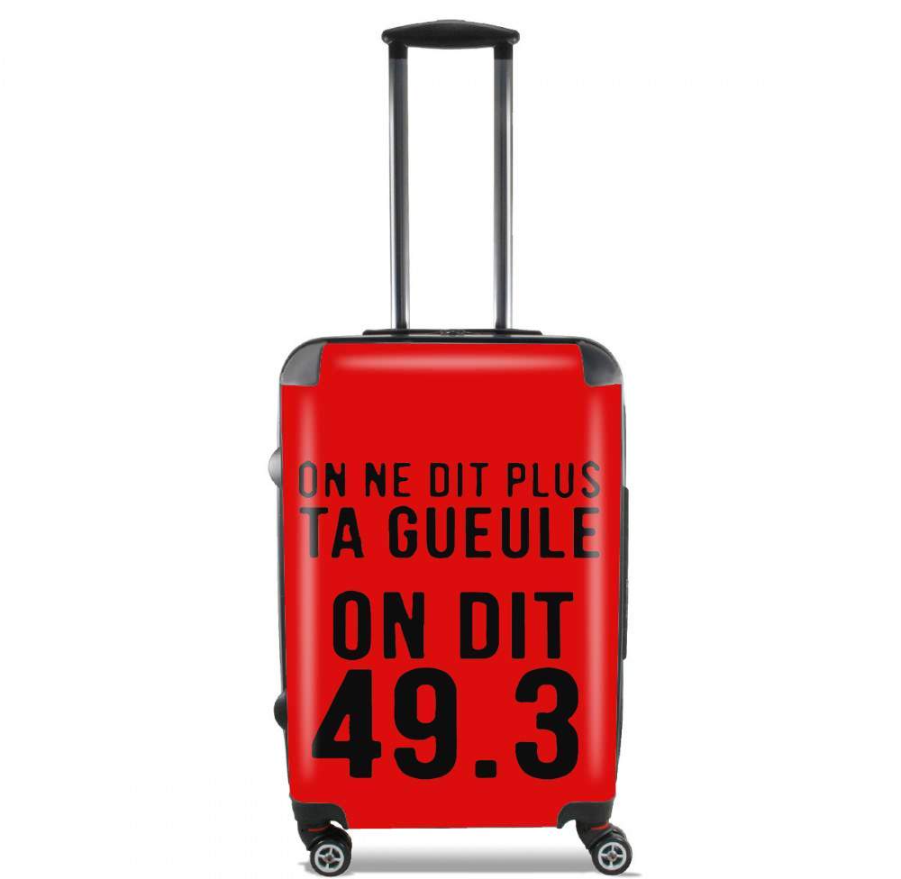  On ne dit plus ta gueule 493 for Lightweight Hand Luggage Bag - Cabin Baggage