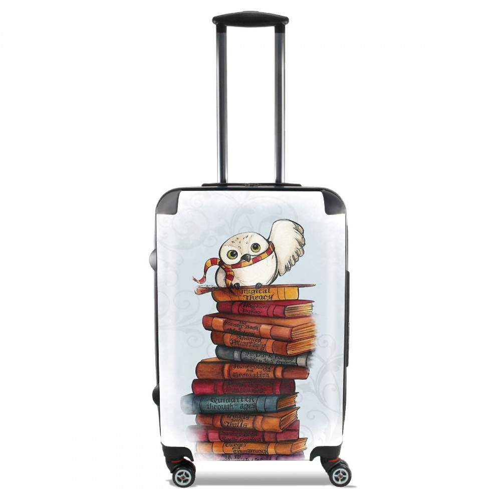  Owl and Books for Lightweight Hand Luggage Bag - Cabin Baggage