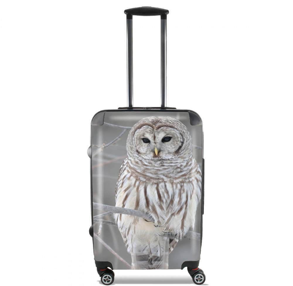  owl bird on a branch for Lightweight Hand Luggage Bag - Cabin Baggage