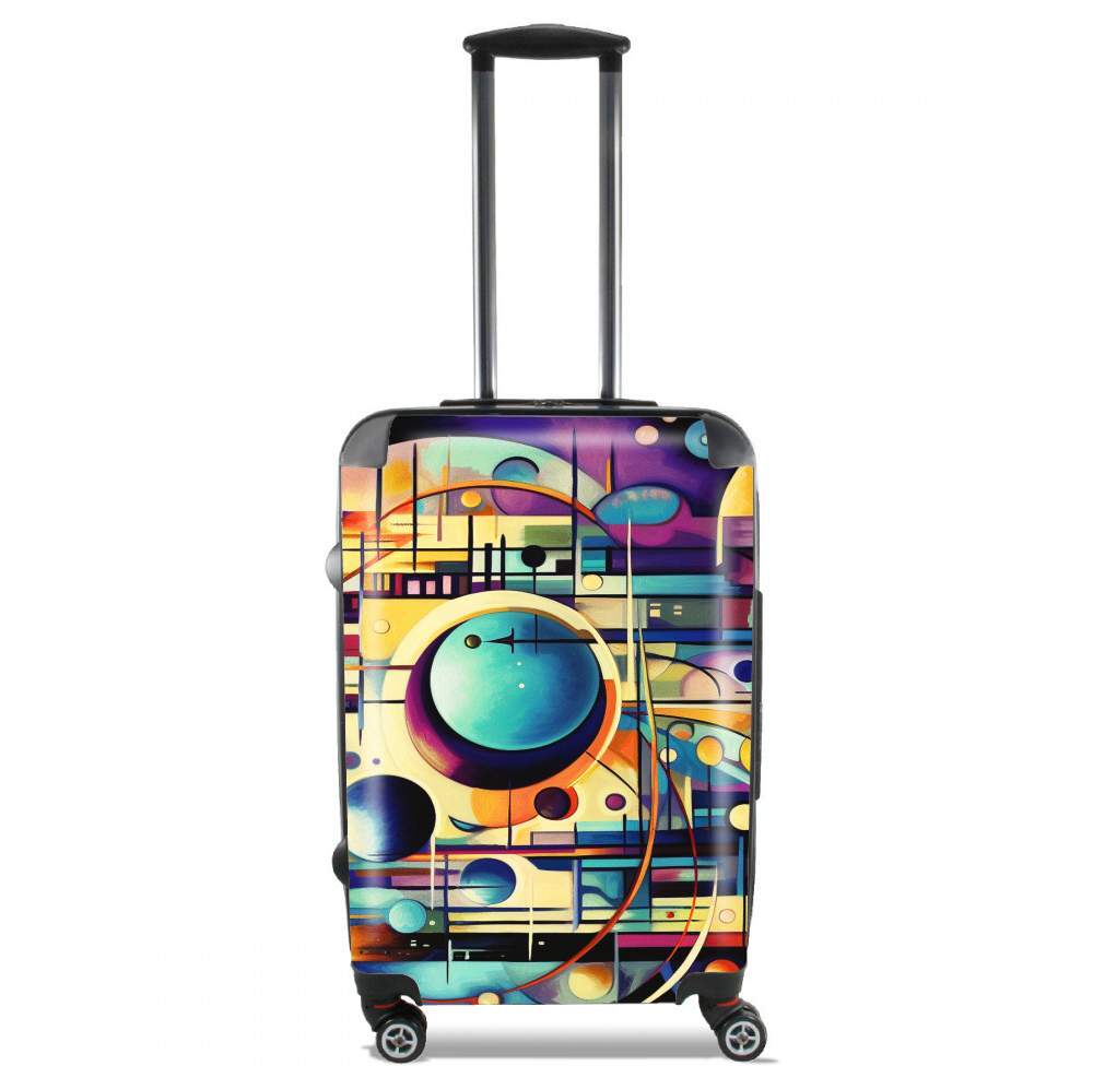  Painting Abstract V3 for Lightweight Hand Luggage Bag - Cabin Baggage