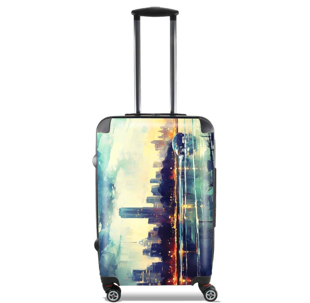 Painting Abstract V5 for Lightweight Hand Luggage Bag - Cabin Baggage