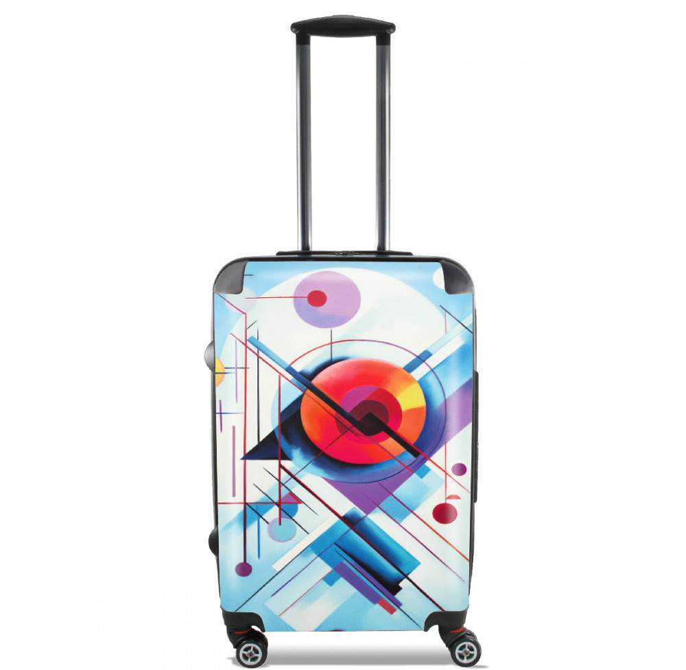  Painting Abstract V9 for Lightweight Hand Luggage Bag - Cabin Baggage