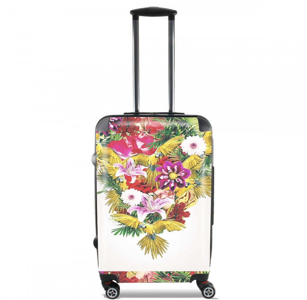  Parrot Floral for Lightweight Hand Luggage Bag - Cabin Baggage