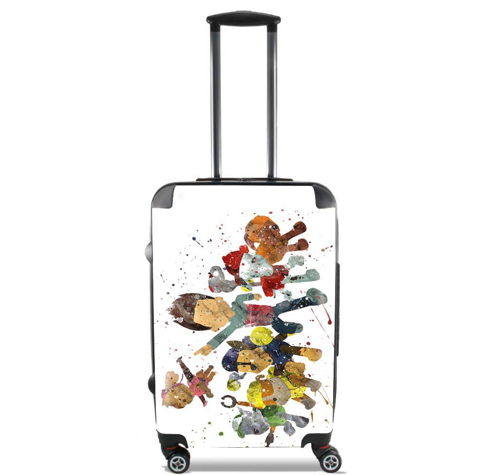  Paw Patrol Watercolor Art for Lightweight Hand Luggage Bag - Cabin Baggage