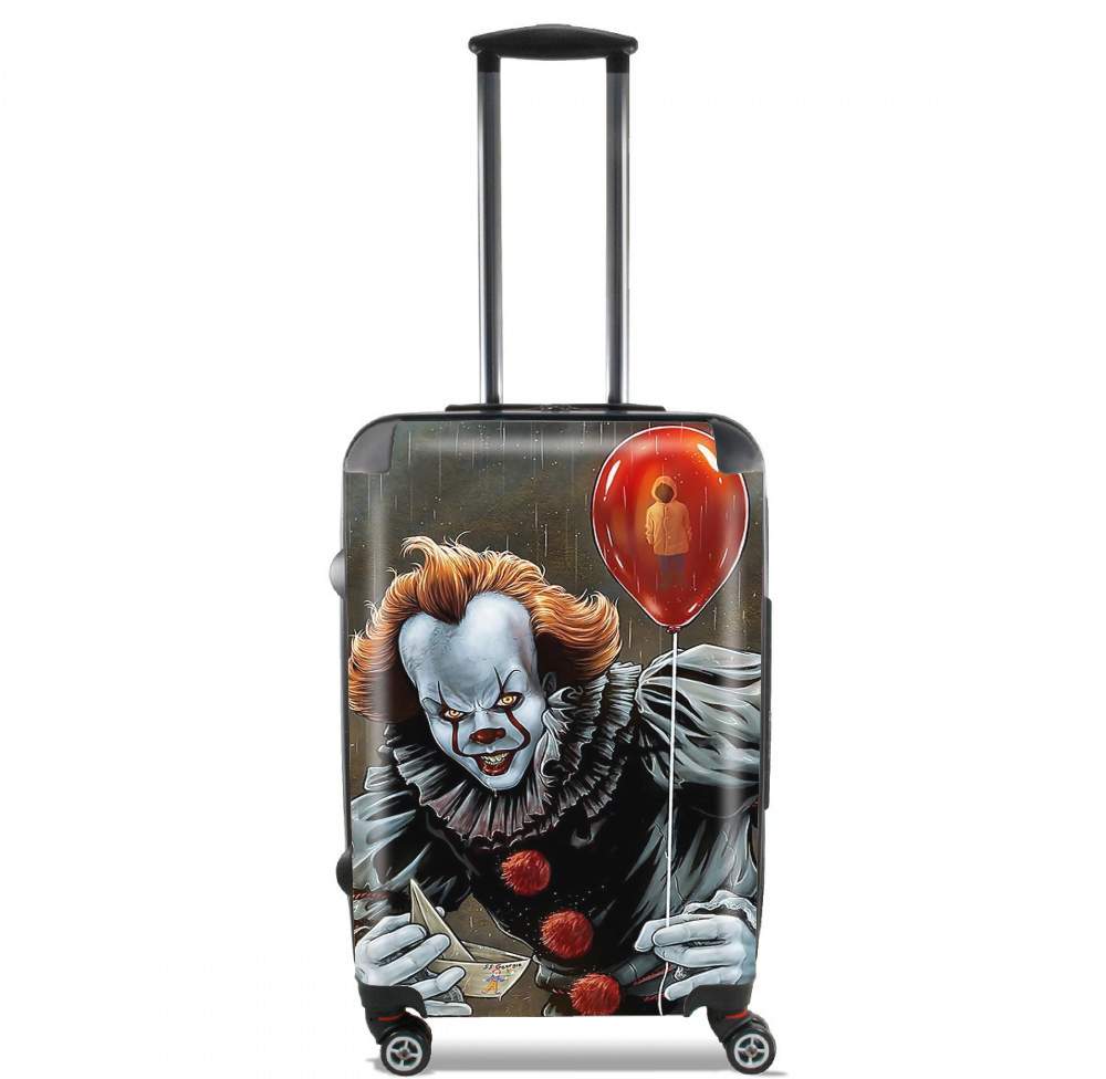  Pennywise Ca Clown Red Ballon for Lightweight Hand Luggage Bag - Cabin Baggage