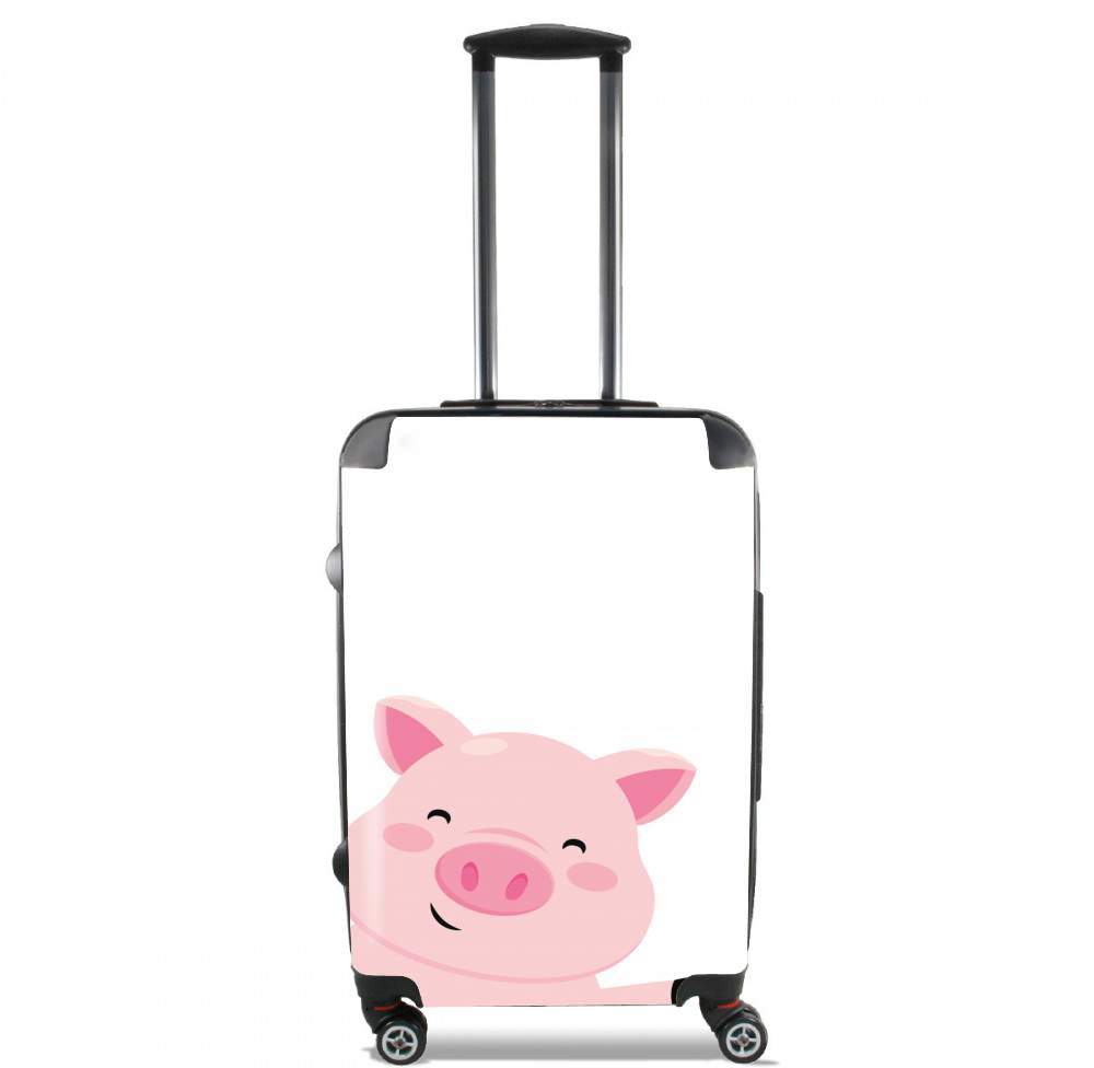  Pig Smiling for Lightweight Hand Luggage Bag - Cabin Baggage
