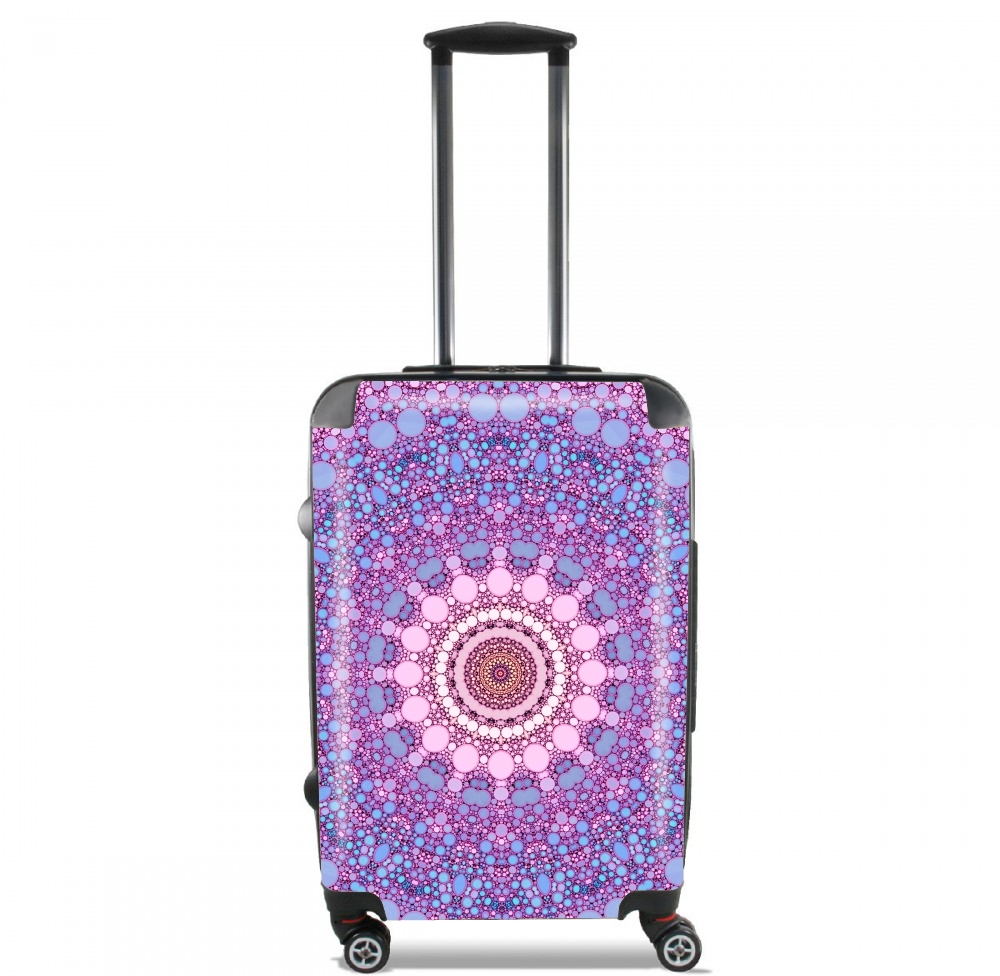  pink and blue kaleidoscope for Lightweight Hand Luggage Bag - Cabin Baggage