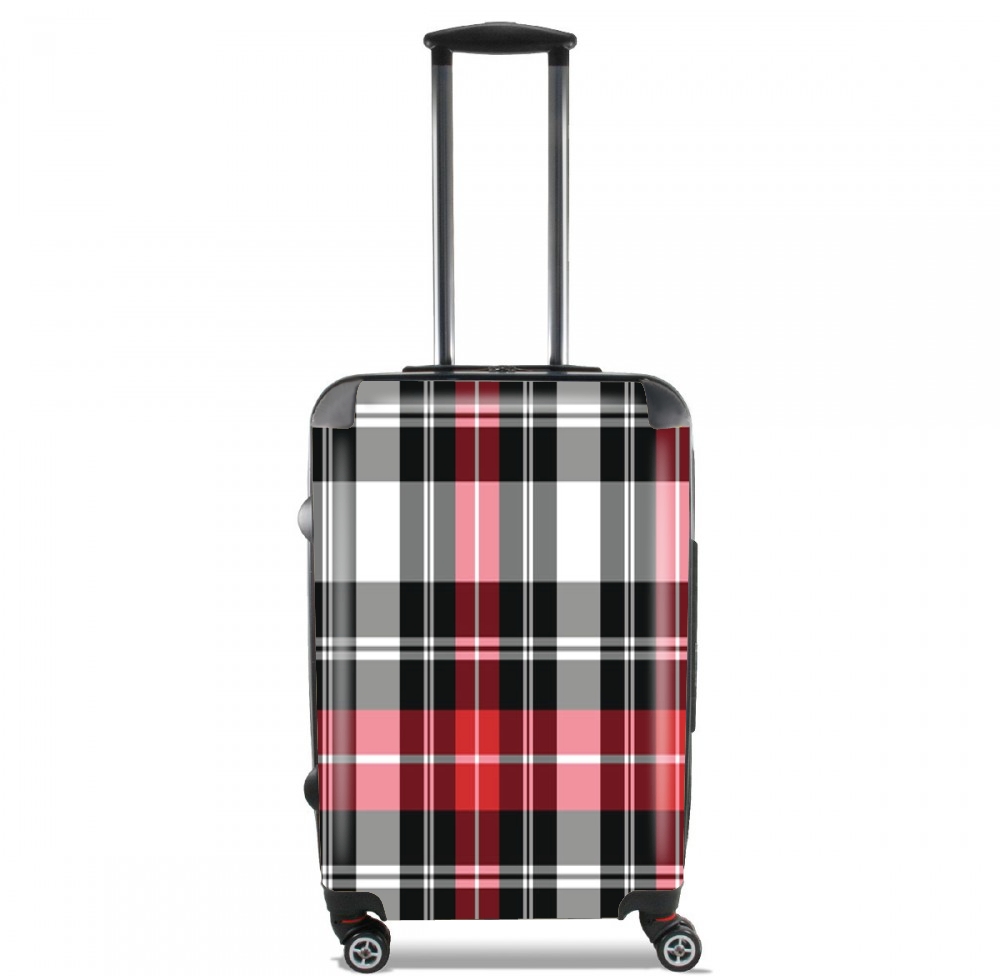  Red Plaid for Lightweight Hand Luggage Bag - Cabin Baggage