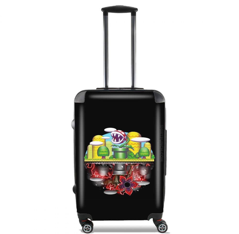  Plants Mario x Upside Down Stranger Things for Lightweight Hand Luggage Bag - Cabin Baggage