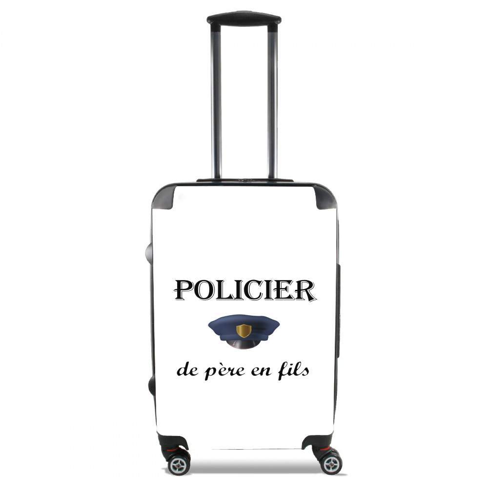  Policier de pere en fils for Lightweight Hand Luggage Bag - Cabin Baggage