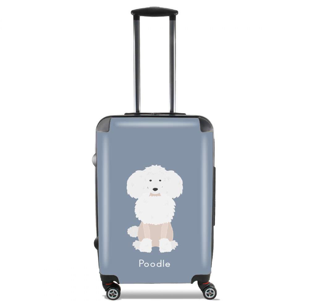  Poodle White for Lightweight Hand Luggage Bag - Cabin Baggage