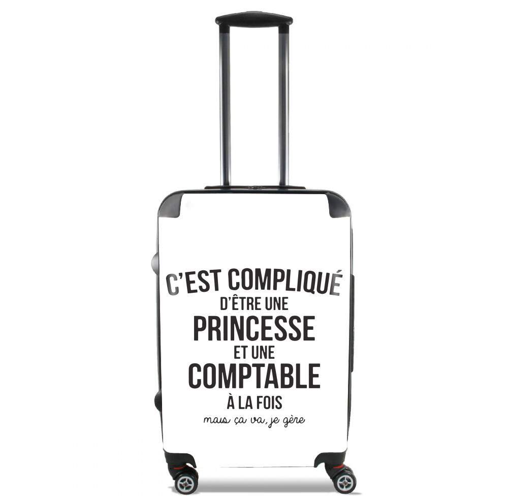  Princesse et comptable for Lightweight Hand Luggage Bag - Cabin Baggage