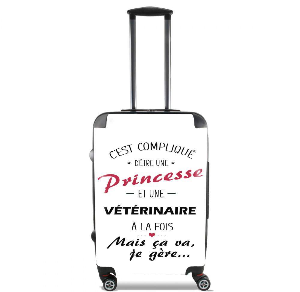  Princesse et veterinaire for Lightweight Hand Luggage Bag - Cabin Baggage