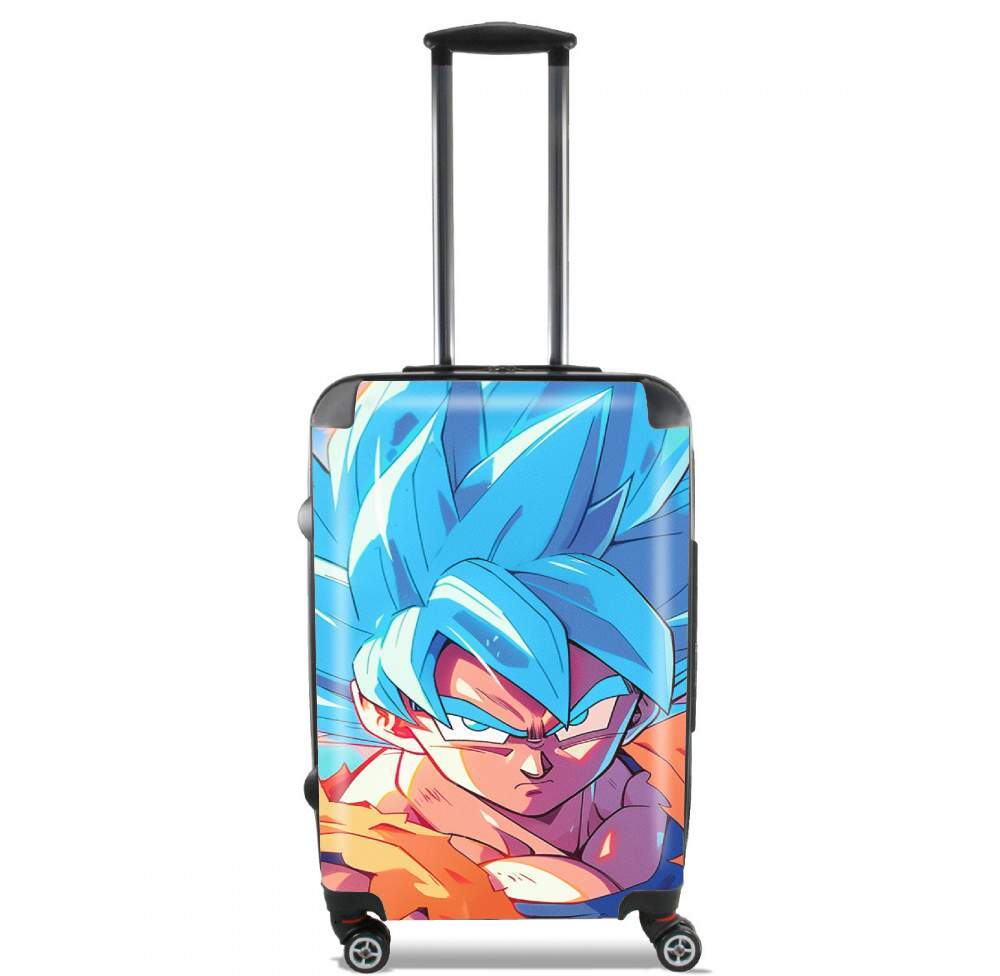  Saiyan God Blue  for Lightweight Hand Luggage Bag - Cabin Baggage