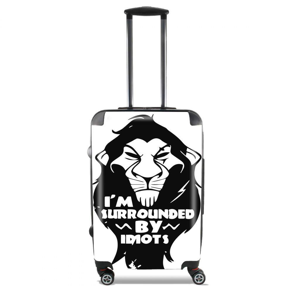  Scar Surrounded by idiots for Lightweight Hand Luggage Bag - Cabin Baggage