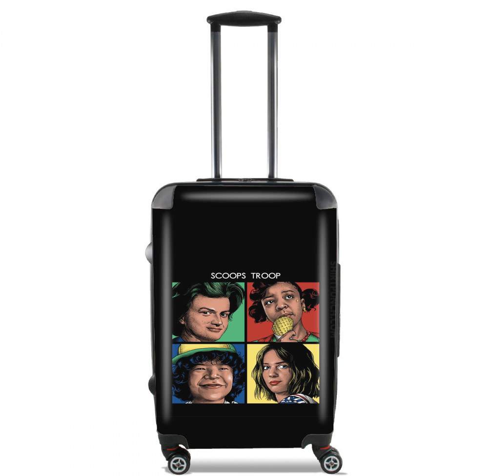  Scoops Troop Stranger Things for Lightweight Hand Luggage Bag - Cabin Baggage