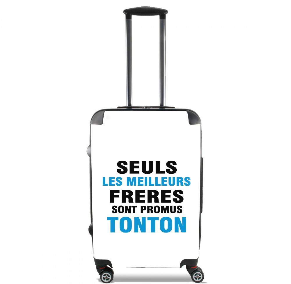  Seuls les meilleurs freres sont promus tonton for Lightweight Hand Luggage Bag - Cabin Baggage