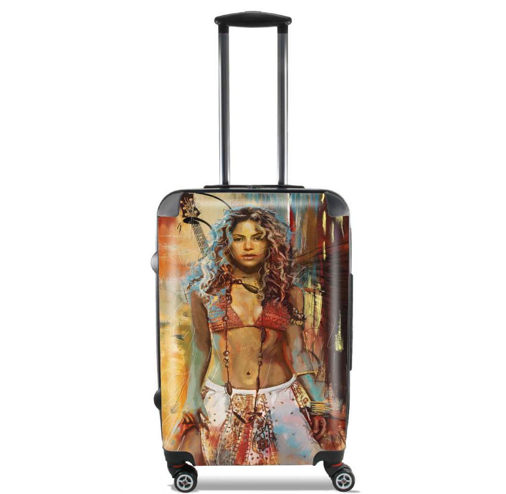  Shakira Painting for Lightweight Hand Luggage Bag - Cabin Baggage